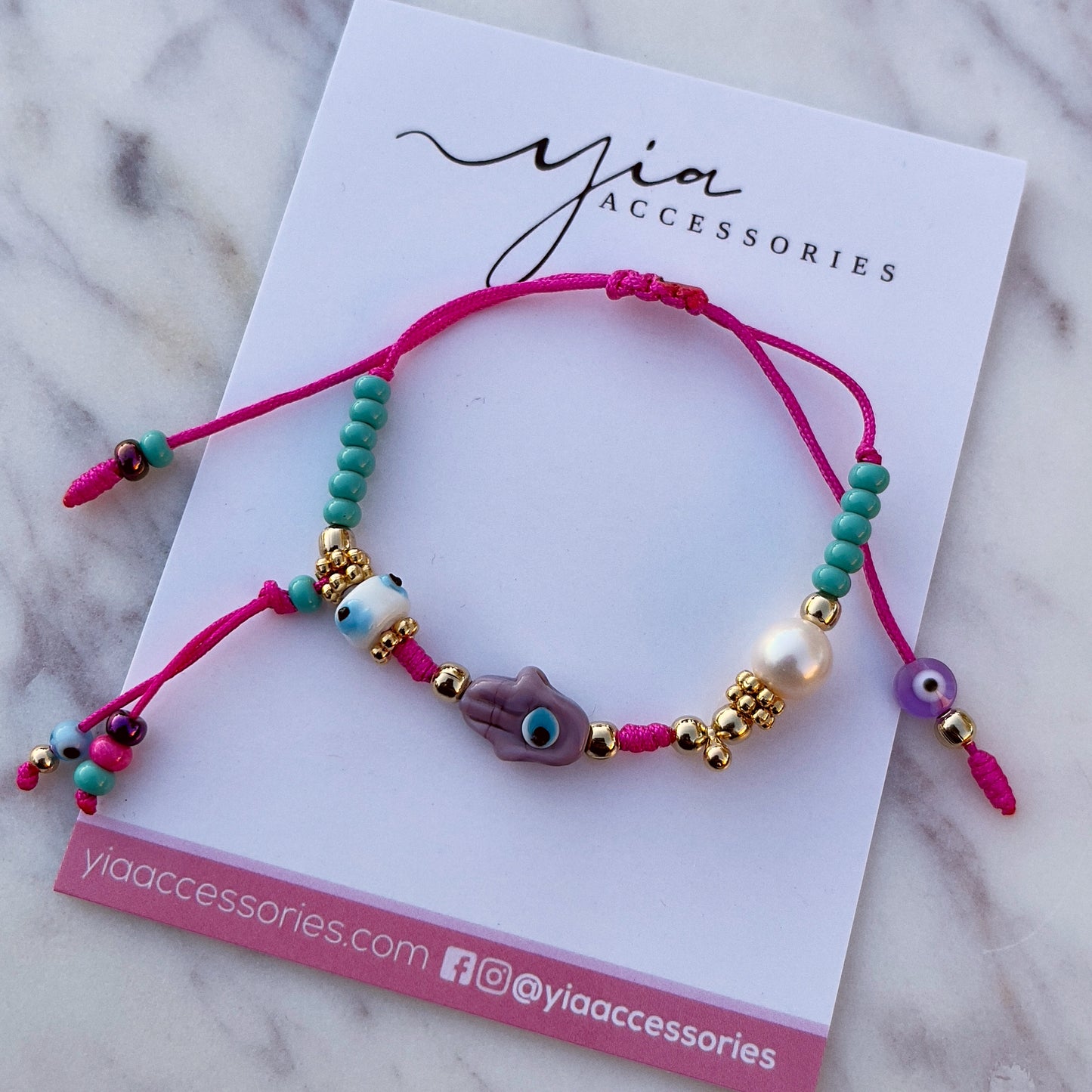 Good Luck Hamsa bracelet