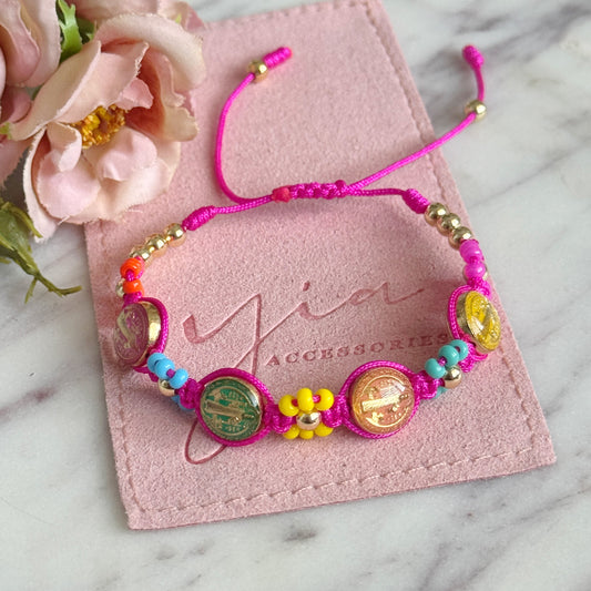 Escudo Invisible- San Benito Colorful Bracelet