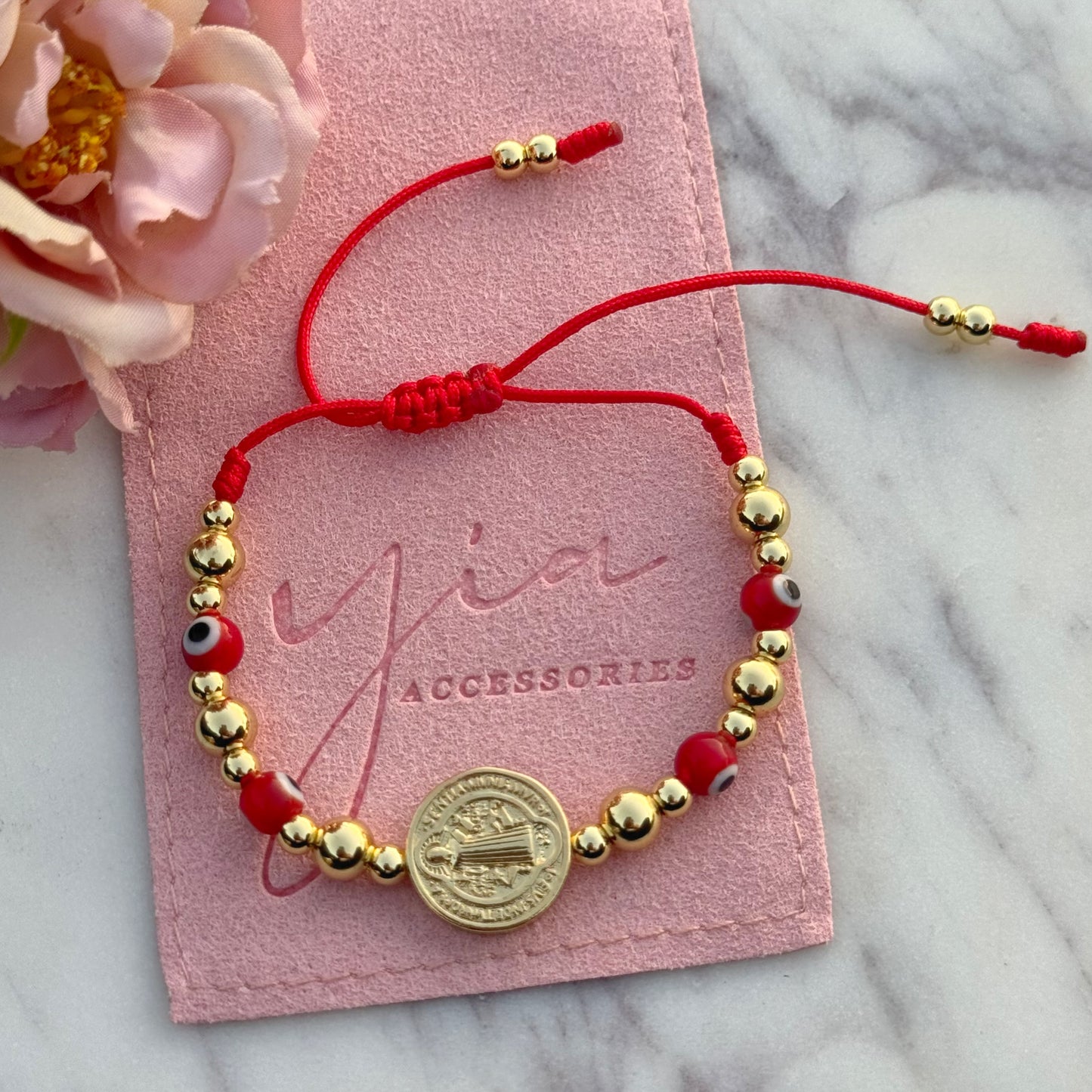 San Benito Red Ojito Bracelet