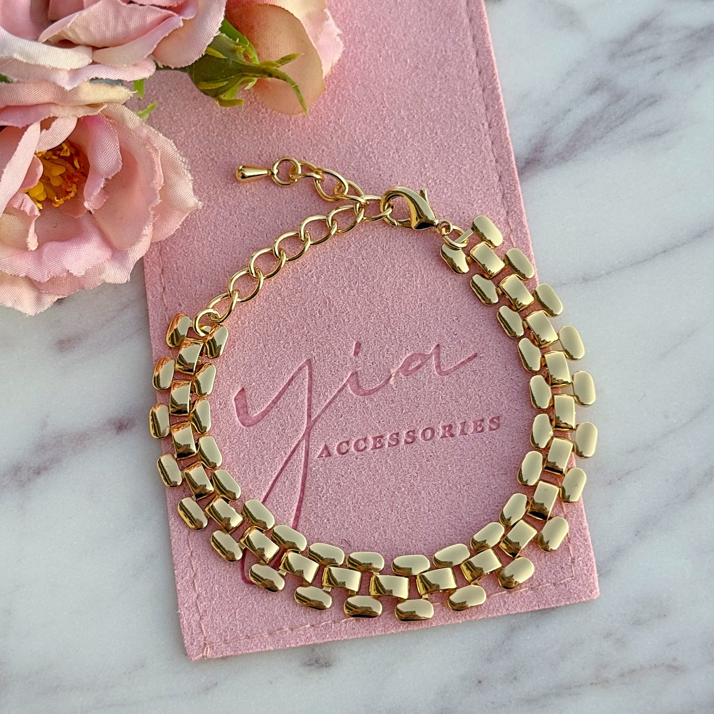 Aurora Gold Link bracelet