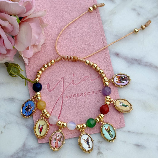 Chakras Siete Arcangeles Bracelet