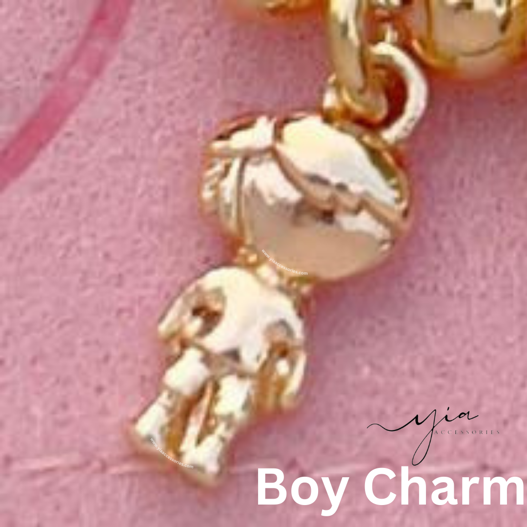 Bracelet boy/girl charm