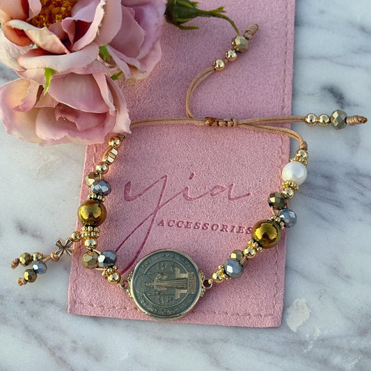 San Benito - Medalla Bracelet