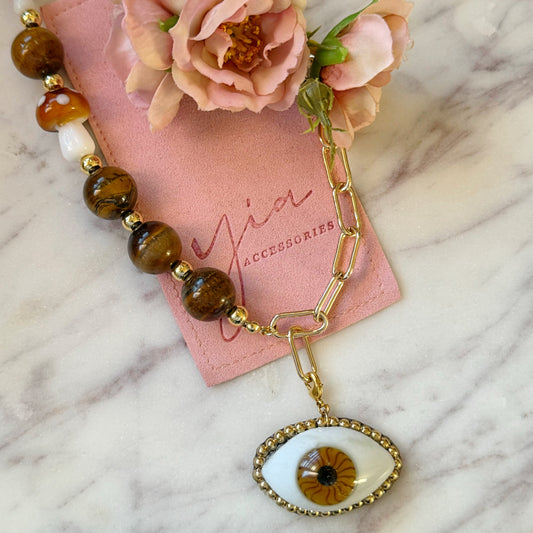 Enchanting Karma Evil Eye Necklace