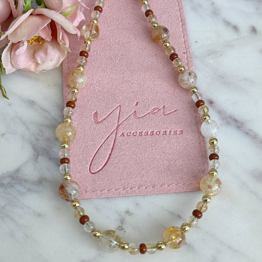 Joyful Abundance Citrine Necklace