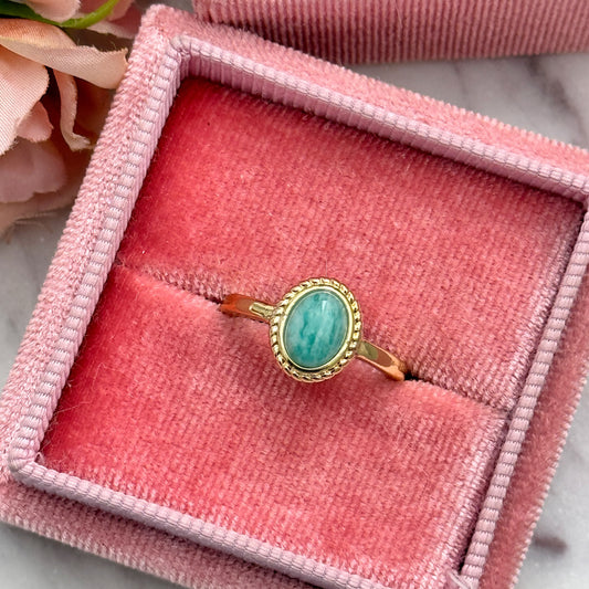 Serena - Amazonite Ring