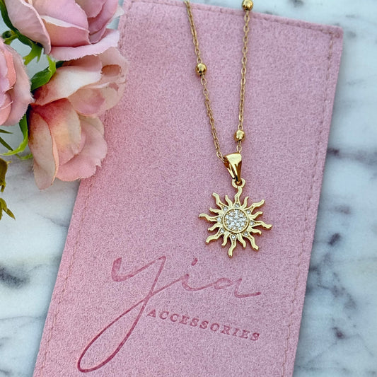 Amber Soul - Sun Necklace