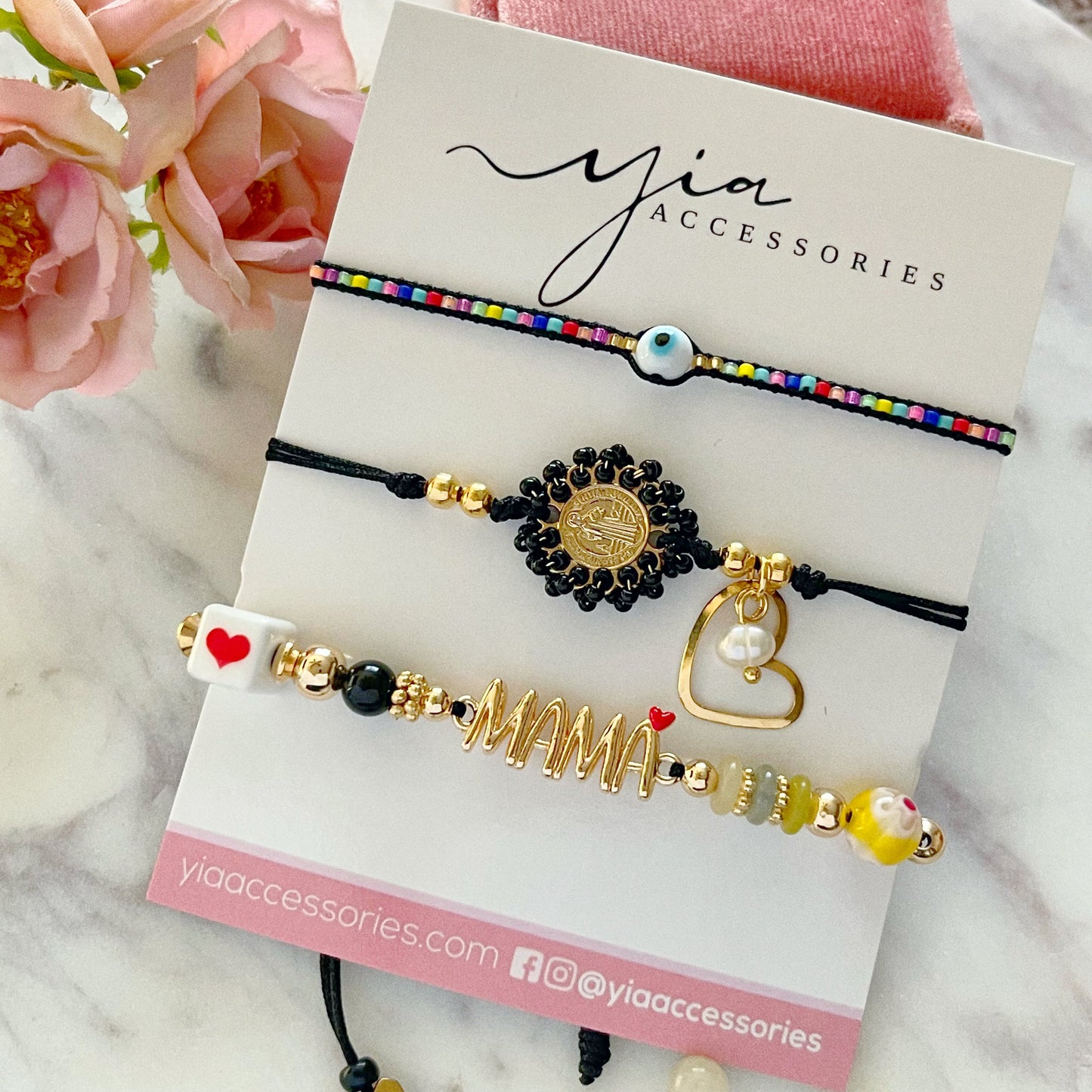 Mama bracelet set