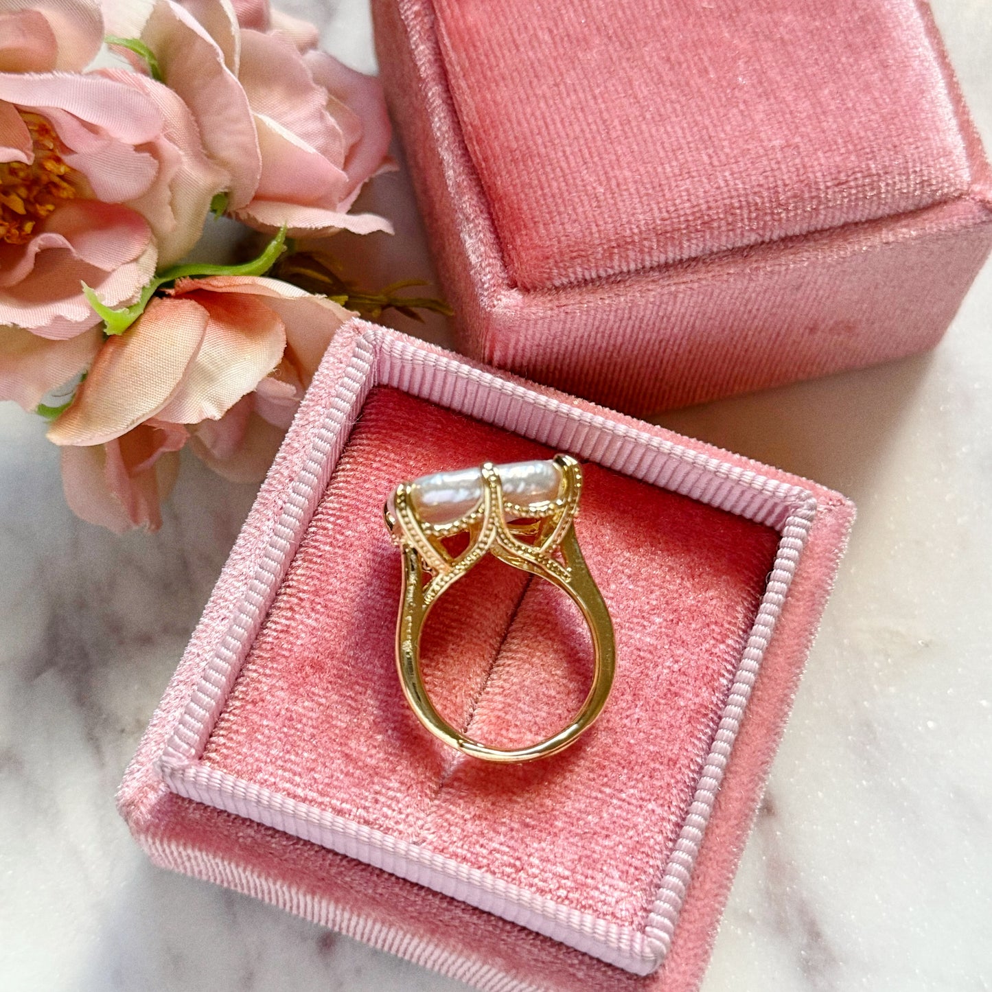 Peaceful Pearl Ring