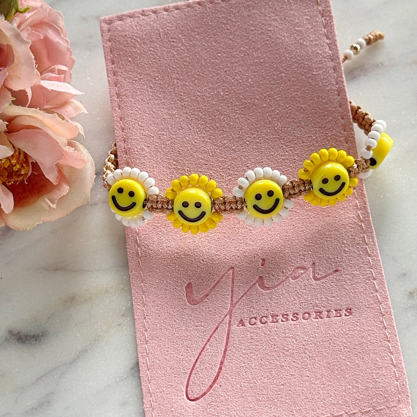 Smiley Girasol Bracelet