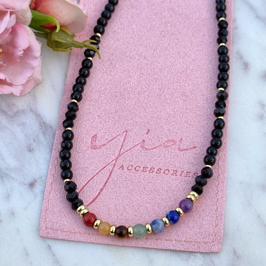 Root to Crown Chakra Necklace