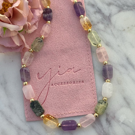 Divine Balance - Natural Stone necklace