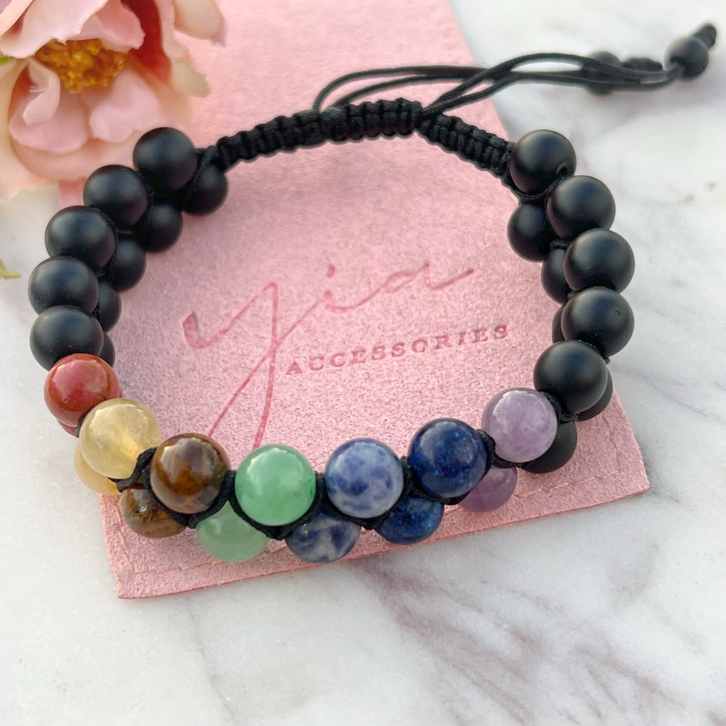 Energia Vital- Mens Chakra Bracelet