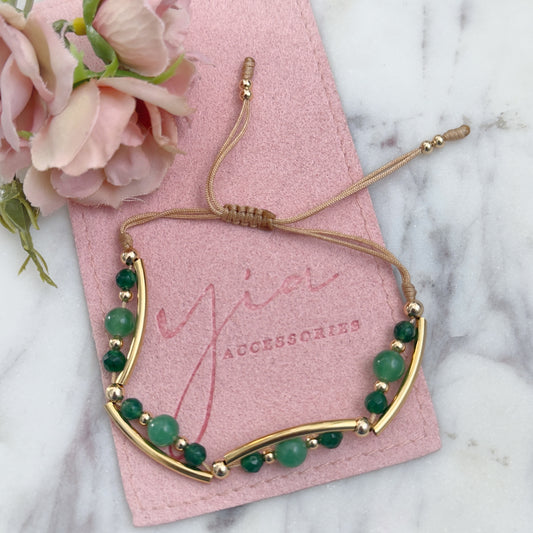 Prosperidad Serena- Aventurine Bracelet