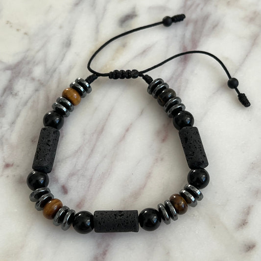 Centro de Poder -Mens Bracelet