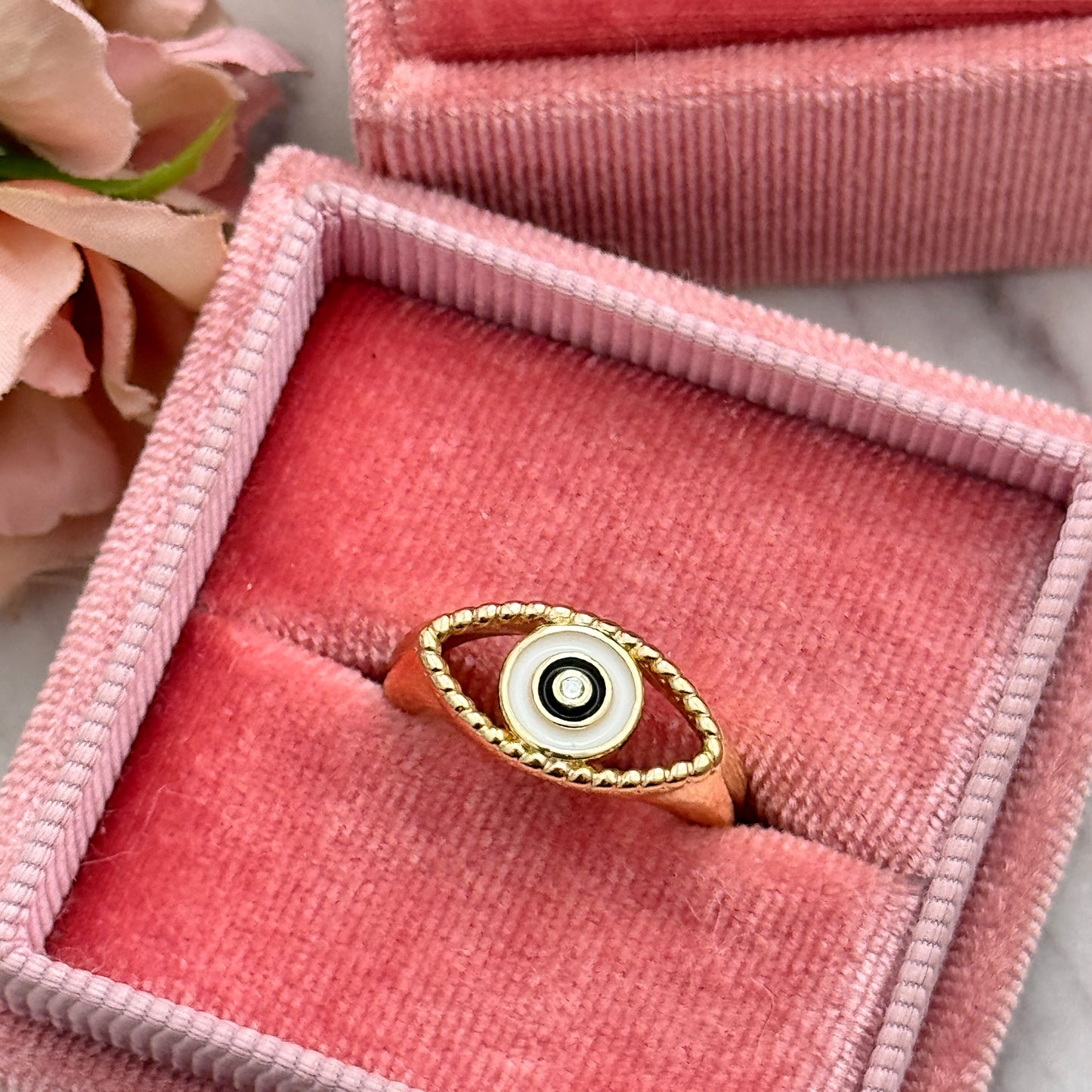 Proteccion Infinita- Evil Eye Ring