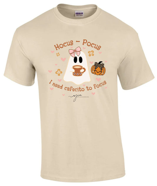 Cafecito to focus tshirt