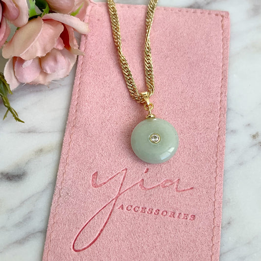 Alma en Equilibrio - Jade Necklace
