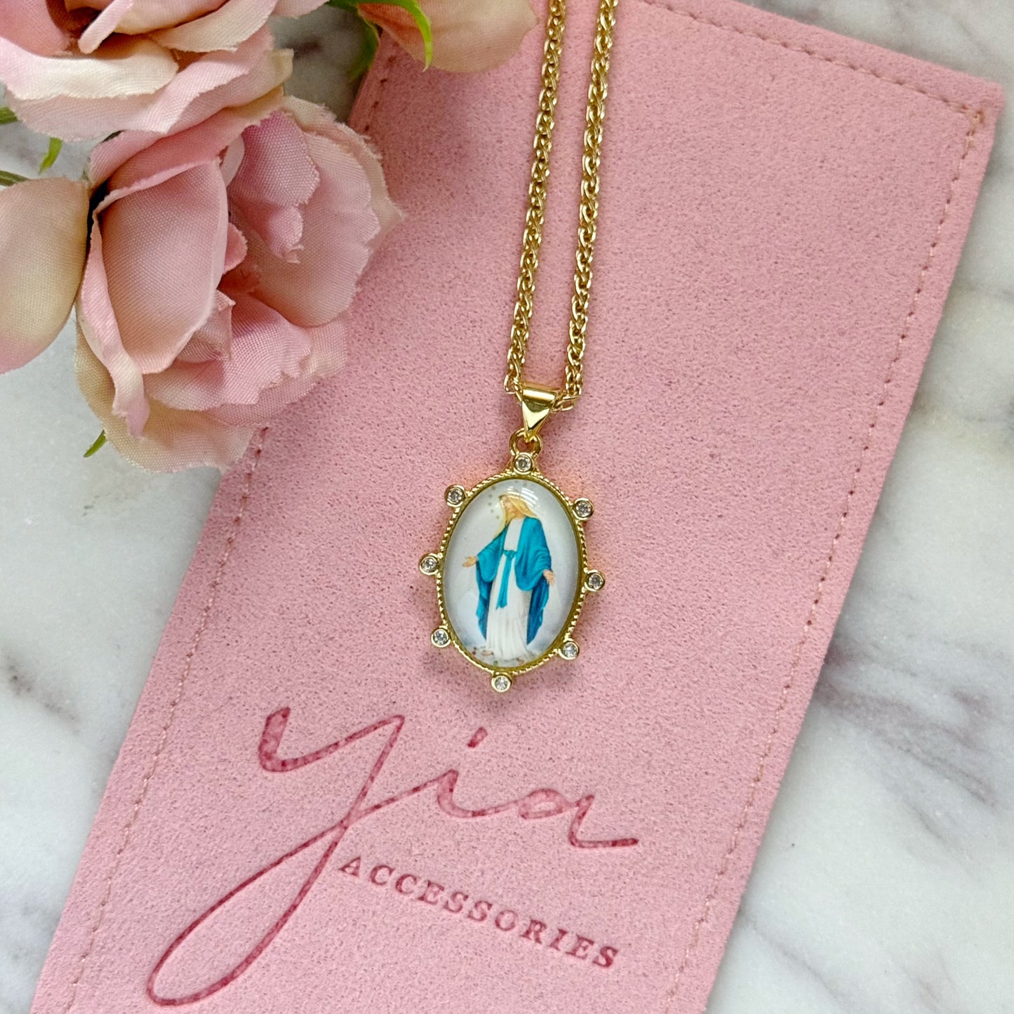 Virgencita Milagrosa Necklace