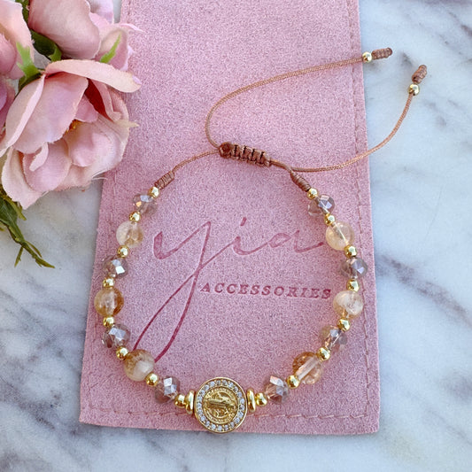 Luz Protectora- San Benito Citrine Bracelet