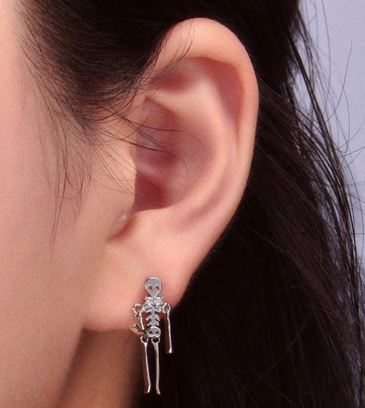 Halloween Skeleton Earrings