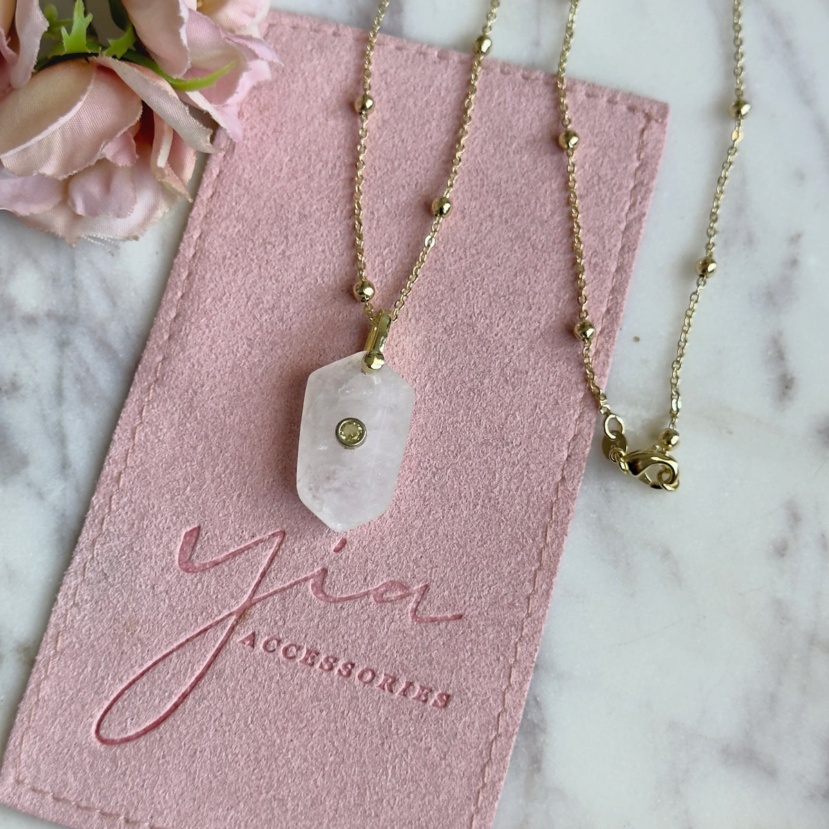 Claridad - Clear Quartz Necklace