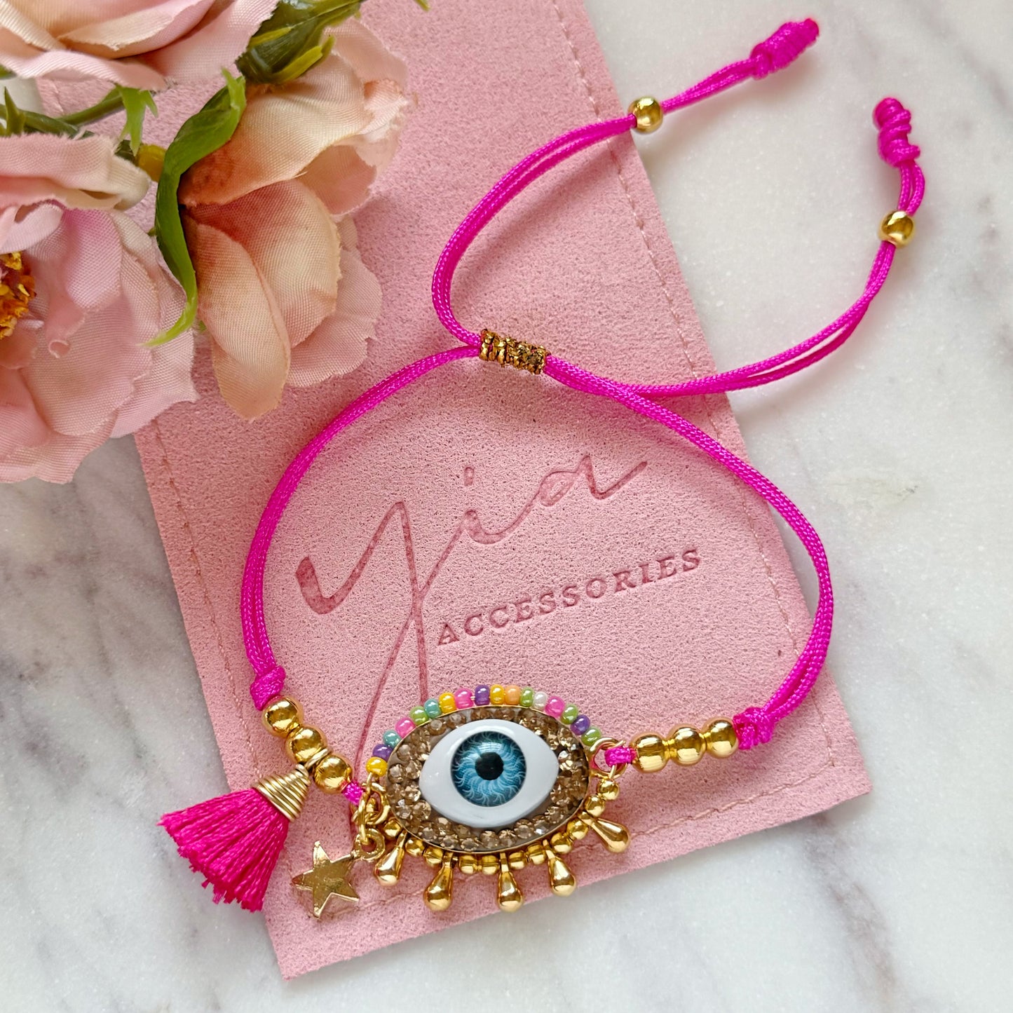 Charming Protection Evil Eye Bracelet (+ colors)