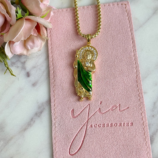 Fe Inquebrantable- San Judas Necklace