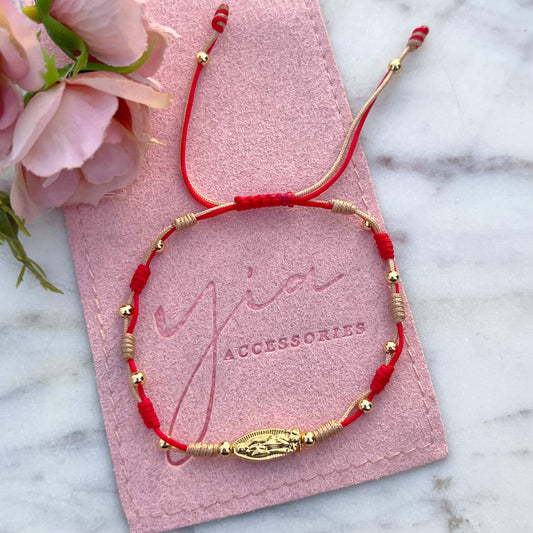 Virgencita Protectora- Red String Bracelet
