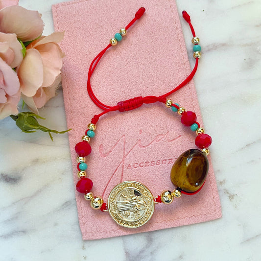 Guardian Interior- San Benito Ojo de Tigre bracelet