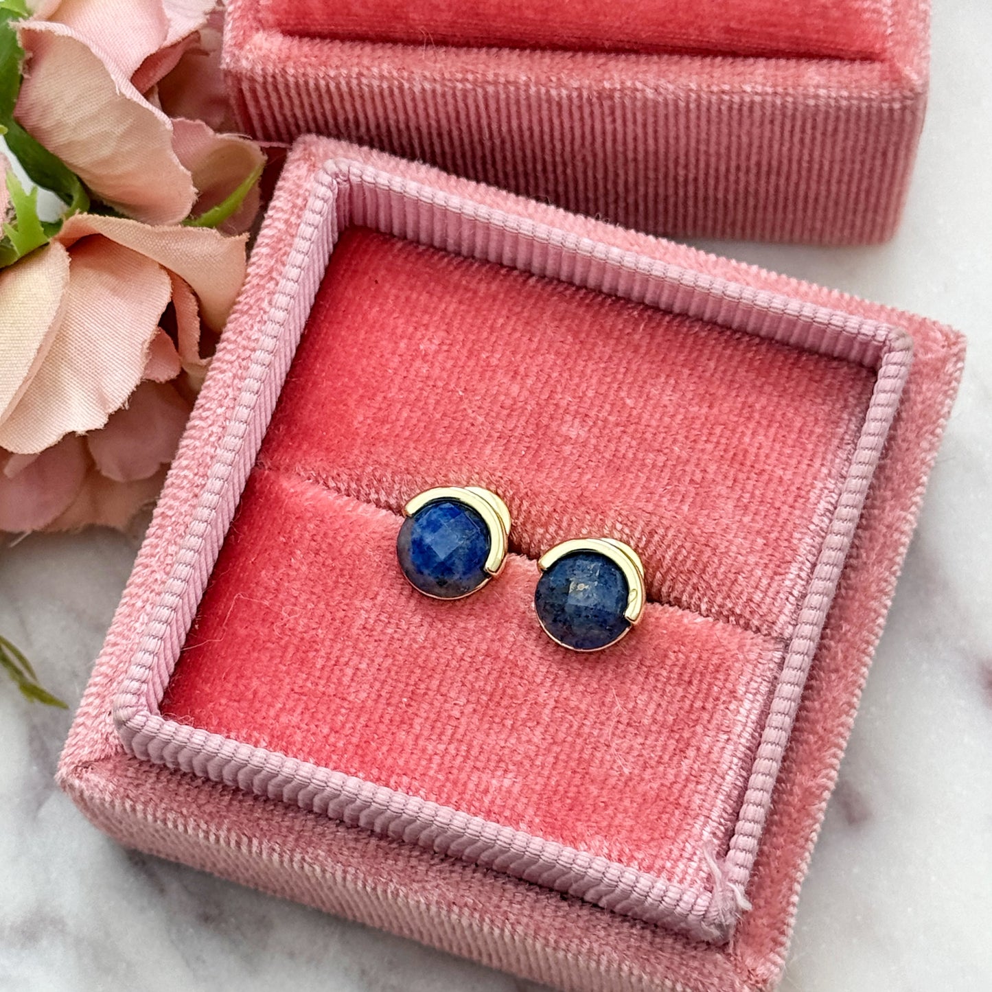 Alma Lapislázuli - Earrings