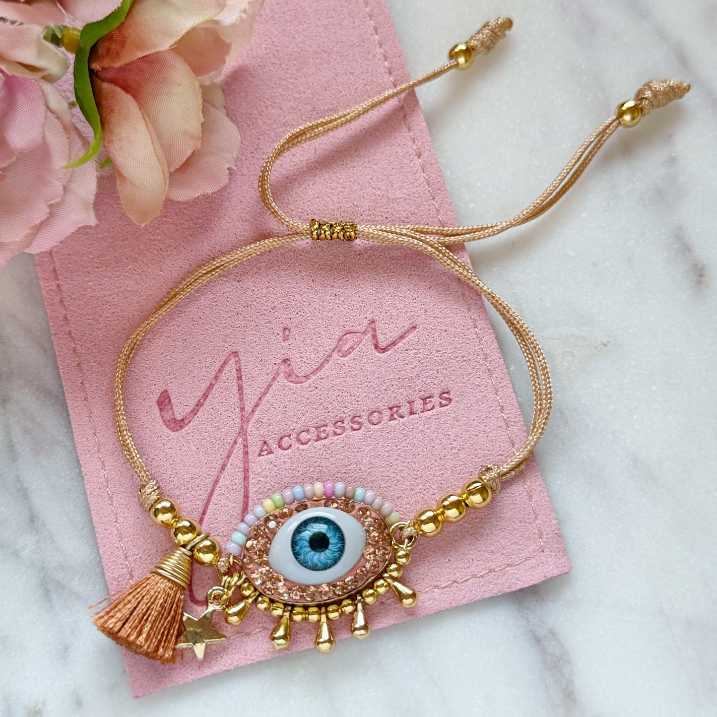 Charming Protection Evil Eye Bracelet (+ colors)