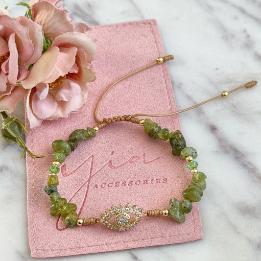 Peridot Stone - Protection Bracelet