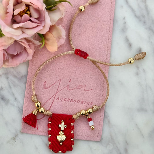 Escapulario Cuadrito Sagrado Corazon