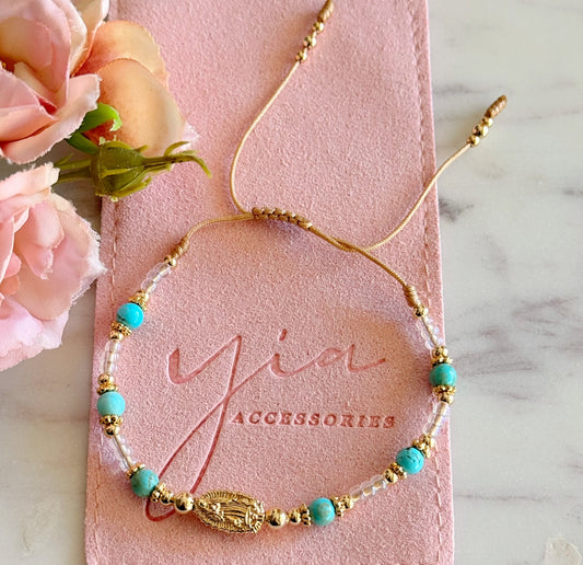 Turquoise Virgencita Bracelet