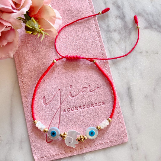 Lucky Elephant Evil Eye bracelet