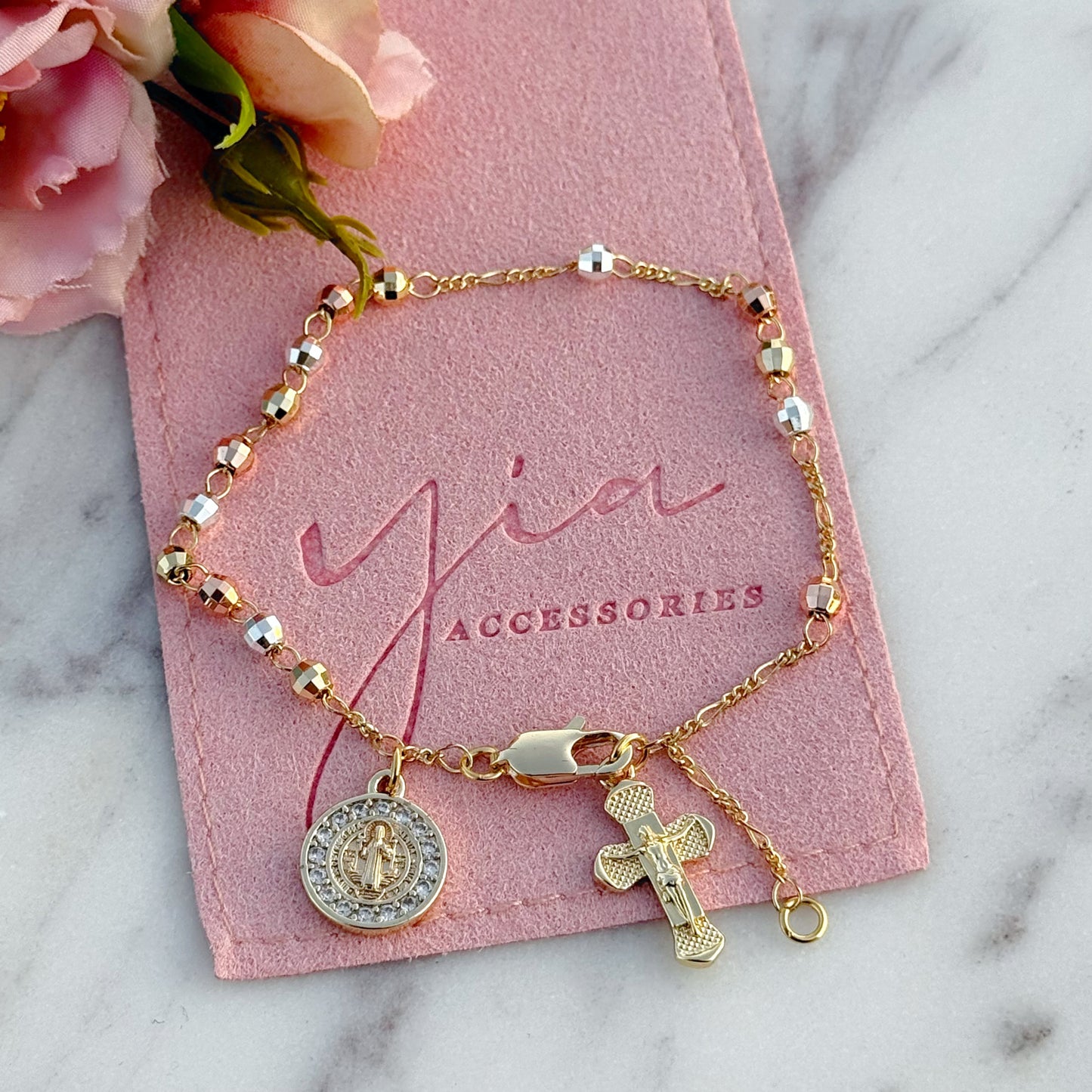 San Benito Cross Bracelet