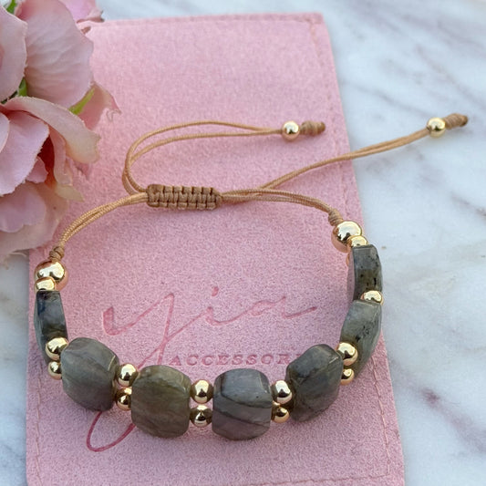 Natural Stone Bracelet (CLICK FOR MORE STONE COLORS)