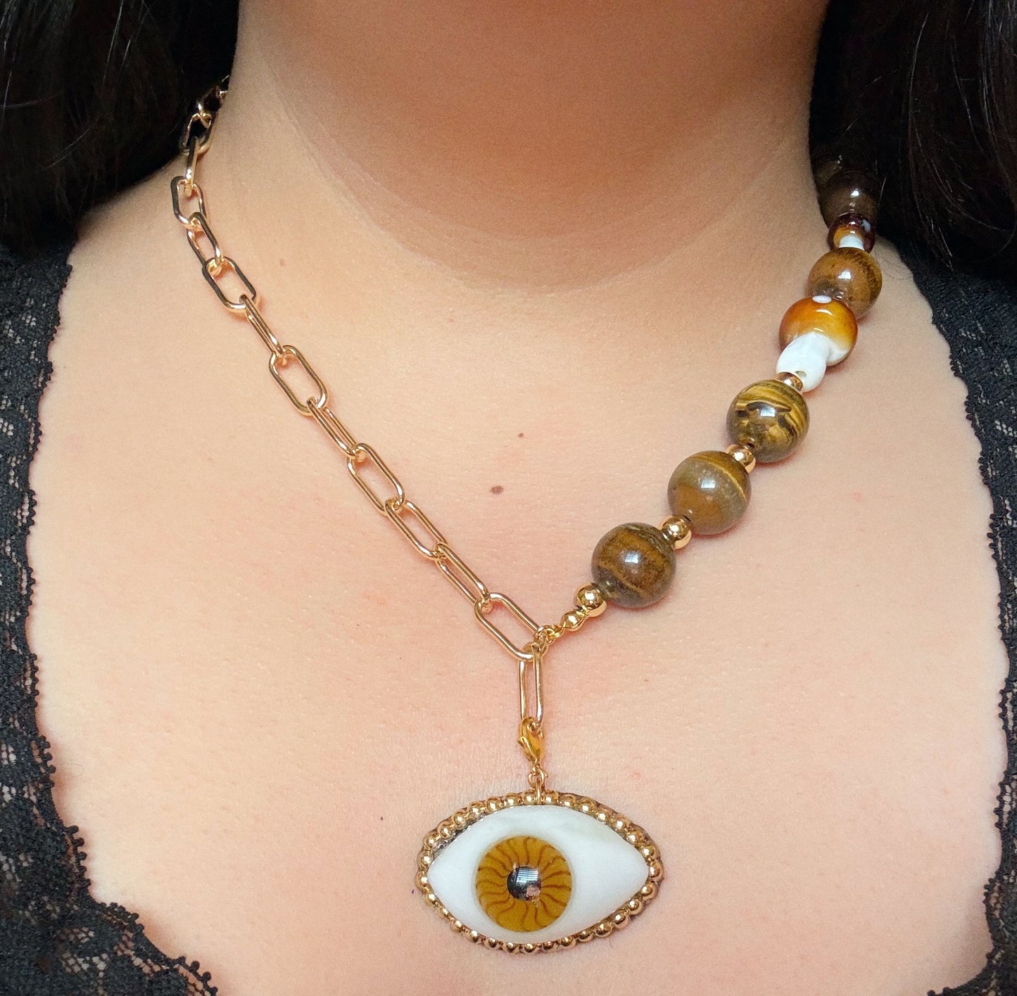 Enchanting Karma Evil Eye Necklace