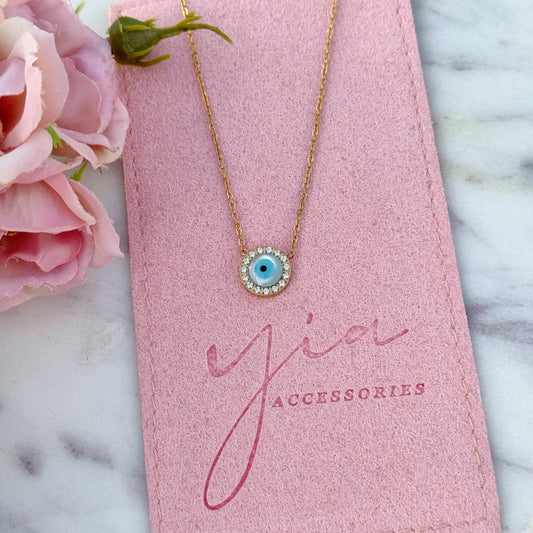 Dainty Evil Eye Necklace