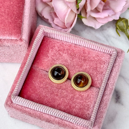 Ojo de Tigre Studs
