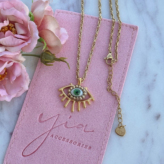 Spiritual Shield Evil Eye Necklace