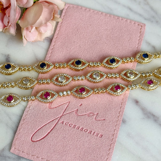 CZ Evil Eye Bracelet
