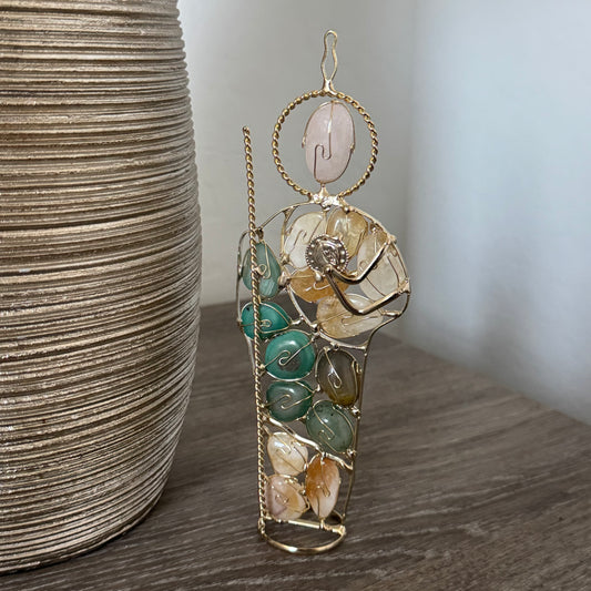 Religious Crystal Statues