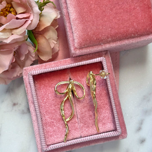 Julia Bow Earrings