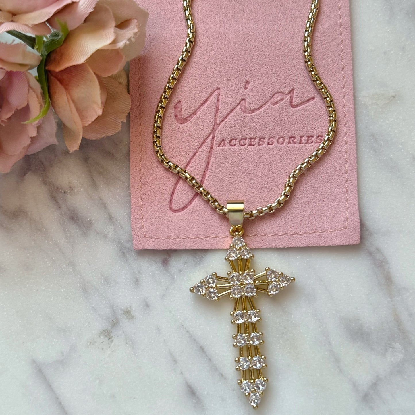 Faithful Cross Necklace