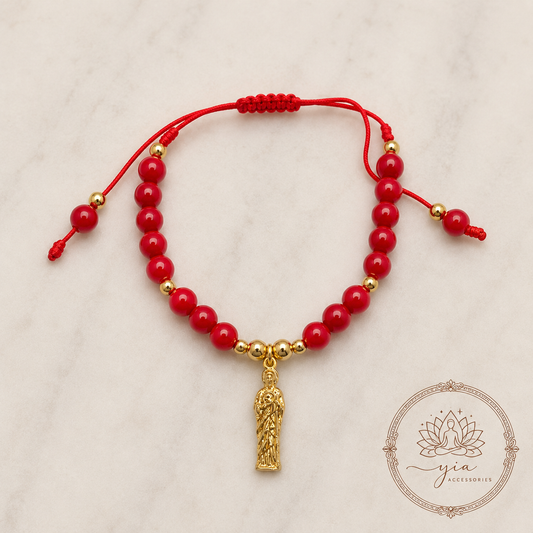 San Judas red bracelet