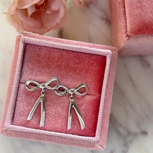 Coqueta Bow Drop earrings +