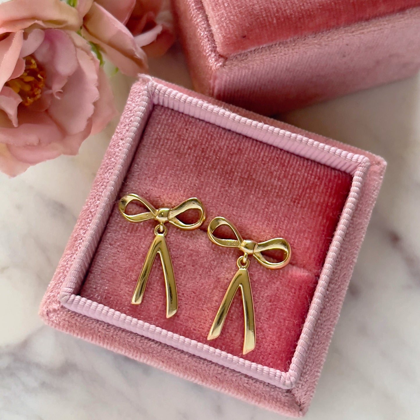 Coqueta Bow Drop earrings +