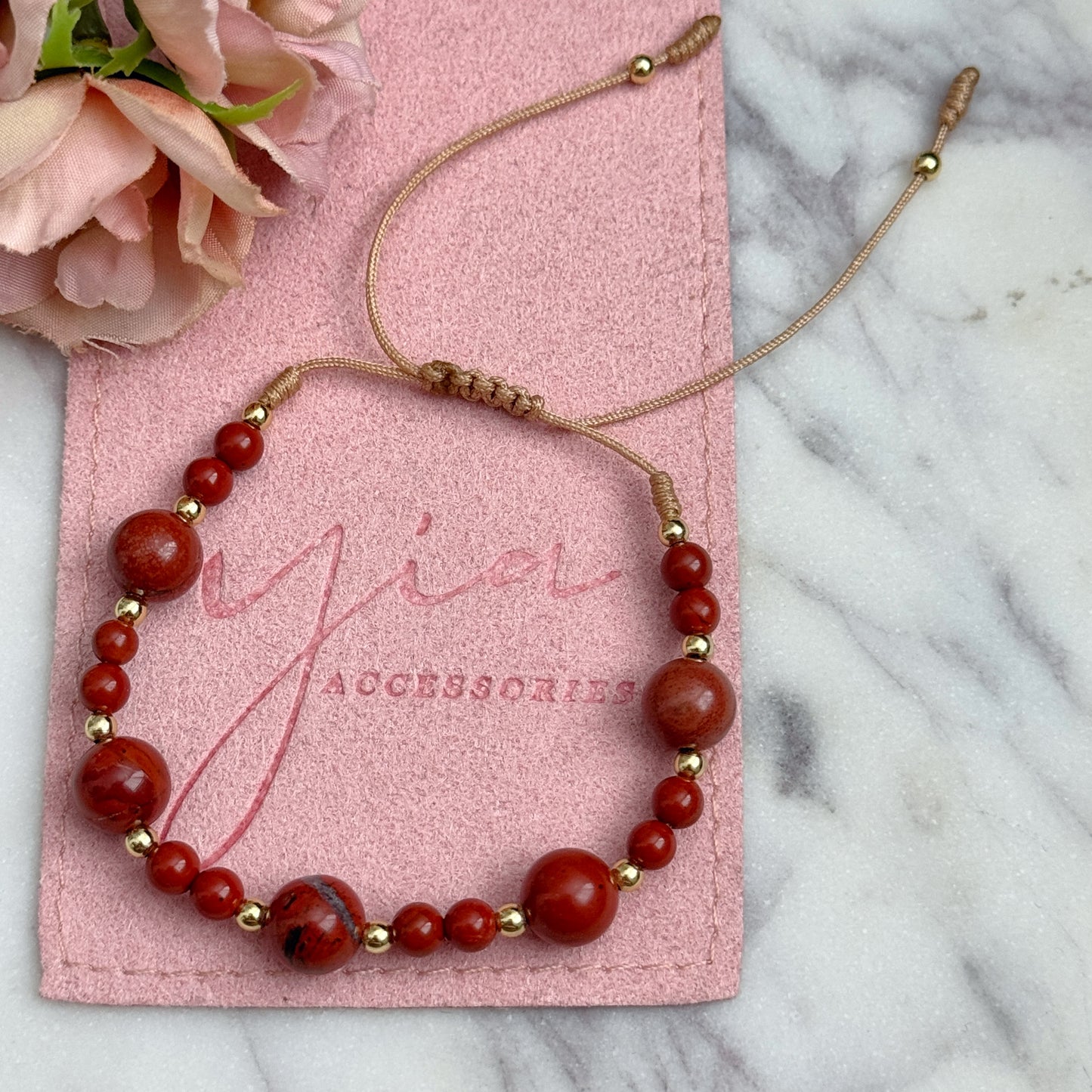 Viralis - Red Jasper Bracelet